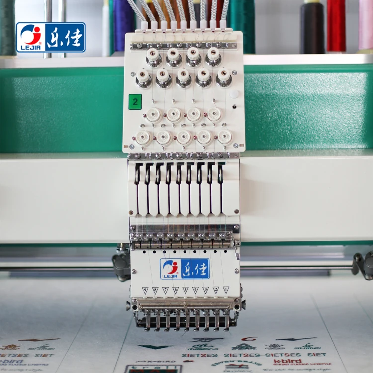 Dahao Computer High Speed 9 Needle Tajima Industrial Computerized Flat Embroidery Machines