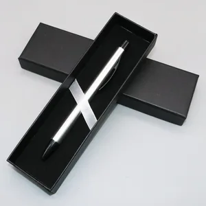 Black Custom logo Printed Cheap Paper Pen Packaging Boxes Gift Package