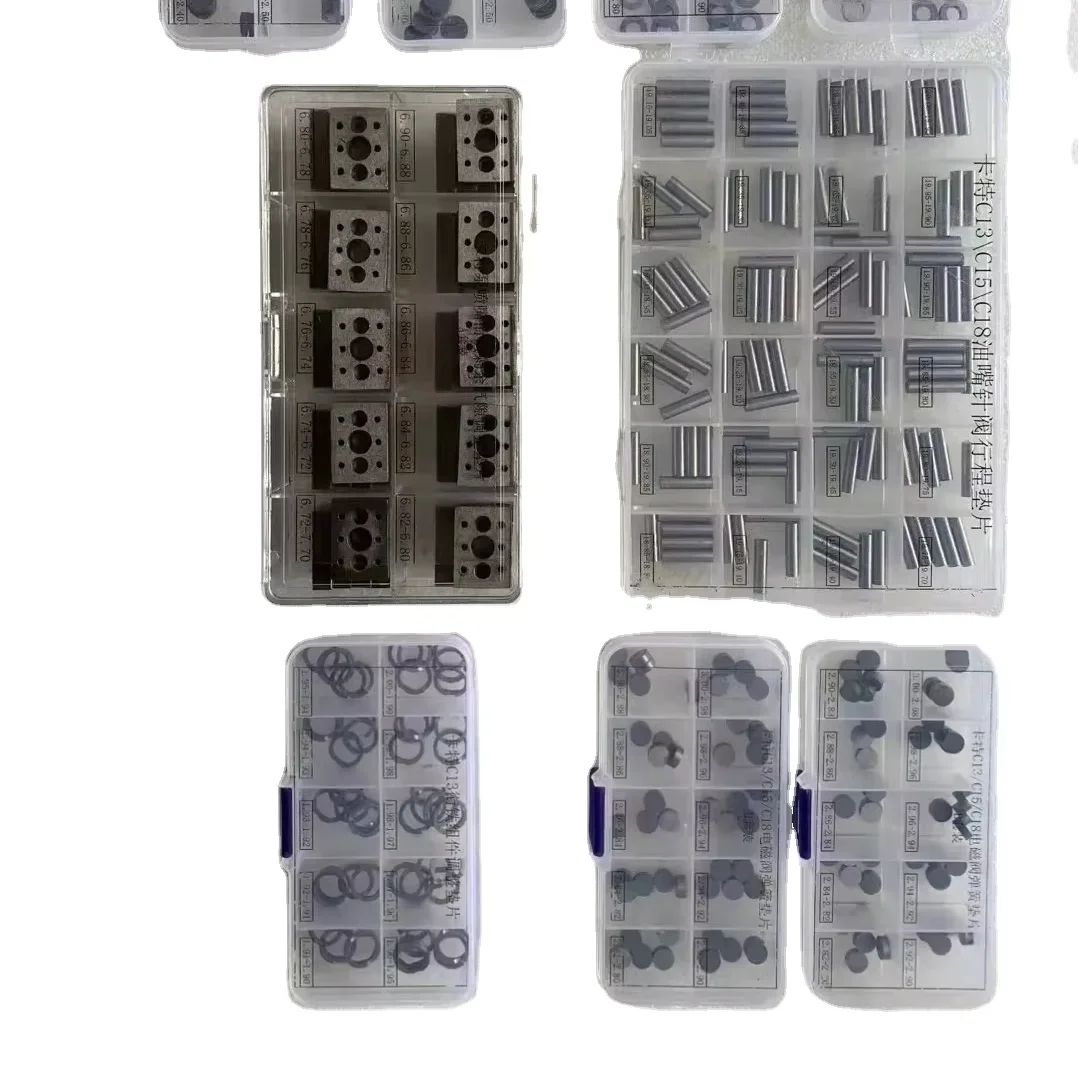 CAT C12 C13 C15 3516 Injector Repair Shims Grease Nozzle Spring Adjustment Shim Unit Injector Pump Nozzle  Injector Tools