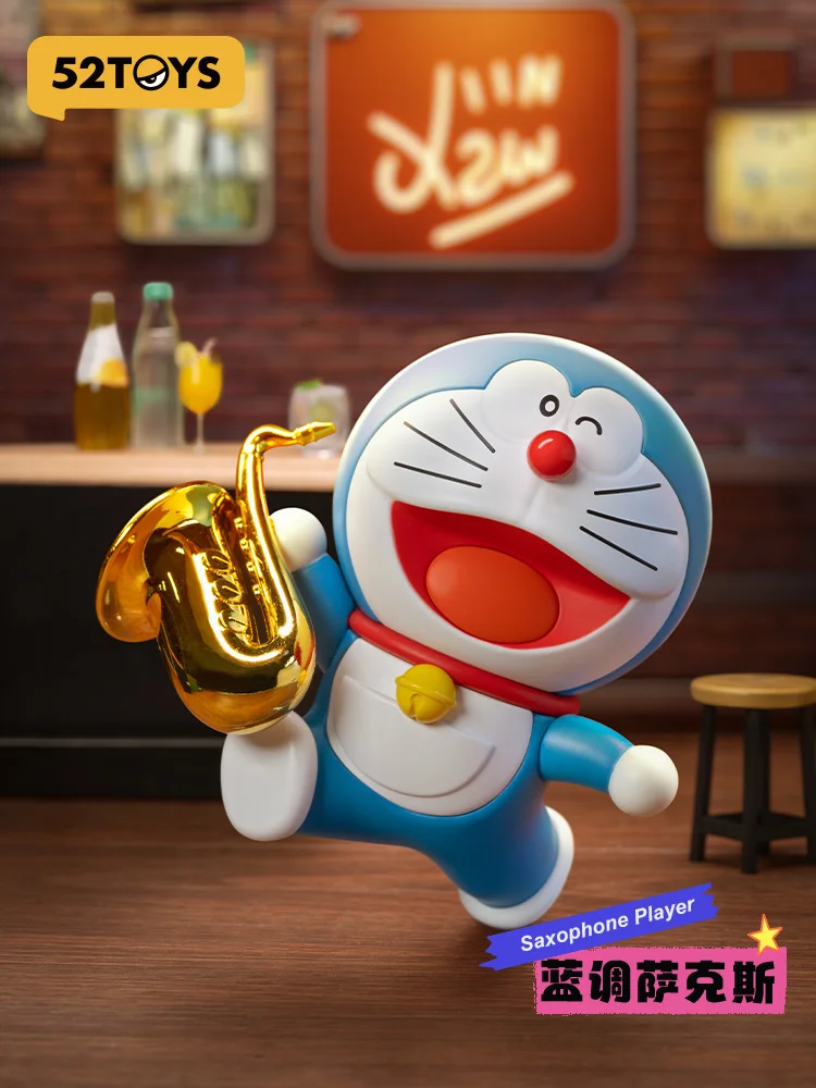 52TOYS Doraemon Concert Series Blind Box Handmade Trendy Toy Doll