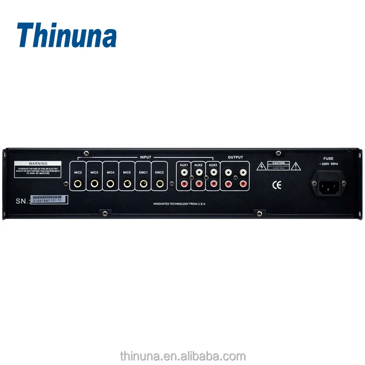 6281a Thinuna PP-6281A Wholesale Price Preamplifier PA System Mixer Pre ...