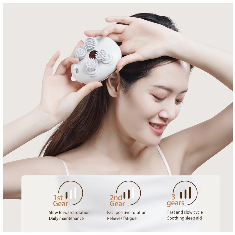 Smart scalp massager. Smart scalp massager