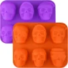Skull Shape Cake Molds/2 Pcs