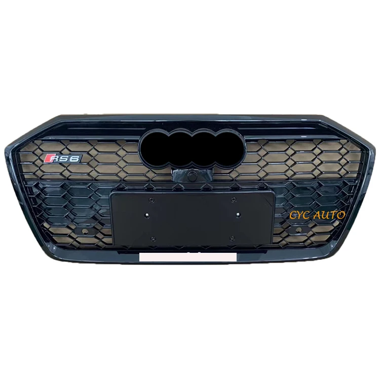 A6 C8 Front Bumper Grille Modification RS6 Grille for Audi A6 Grille Radiator 2019 2020