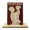 Option b-father and daughter