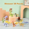 Puzzle dinosaure 10 pièces/sac