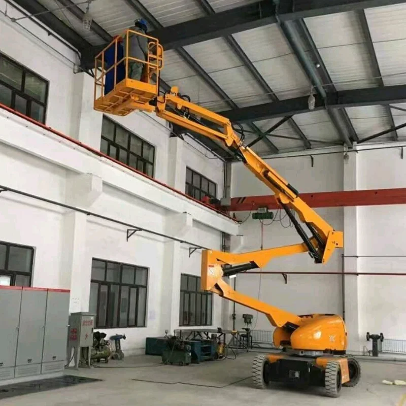 30ft 40ft 45ft 60ft Remote Control Articulated Boom Lift Pen Elevator