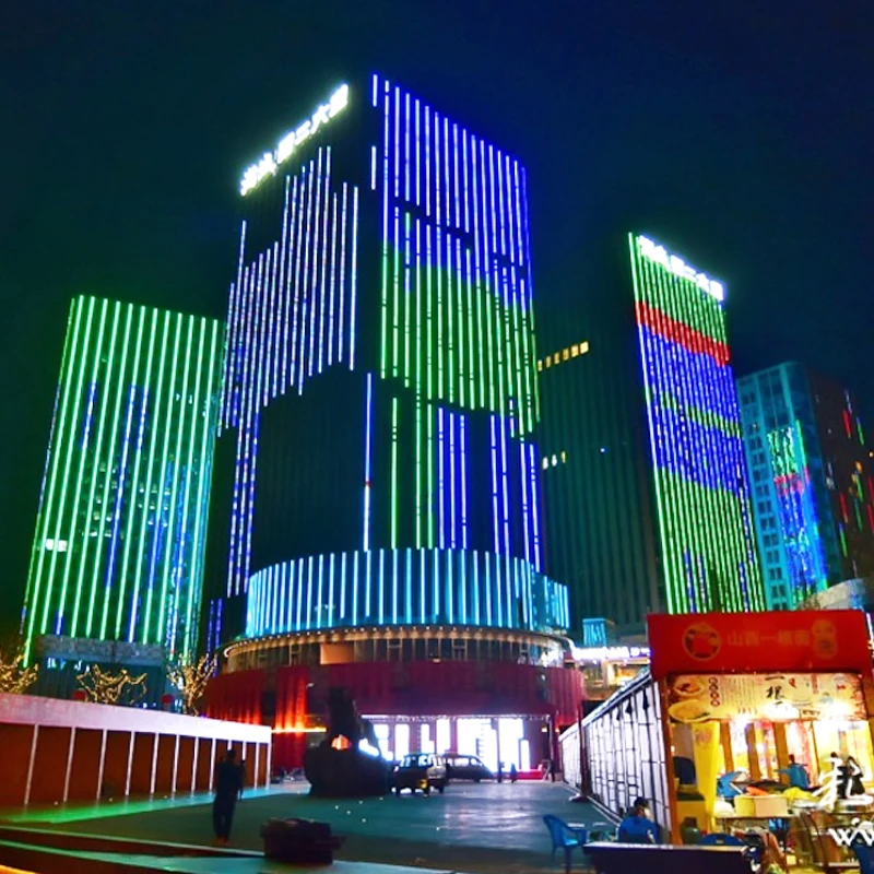 Facade Building Linear Light for Exhibition Display Lighting Spaces Exterior Led Light Strip