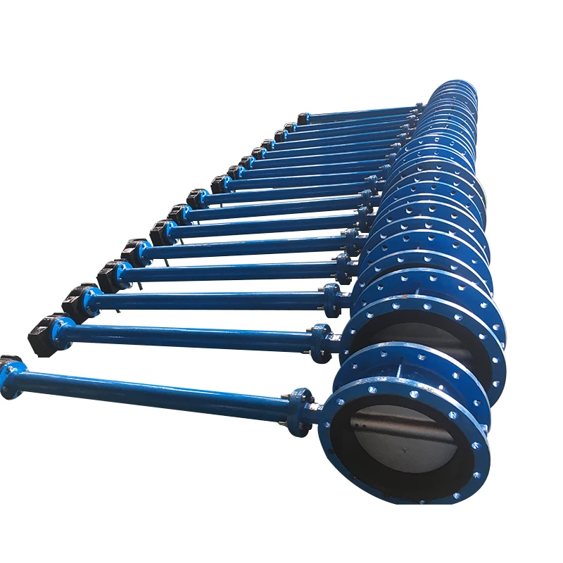 Flange Butterfly Valve With 1.5  Meter Extend Spindle