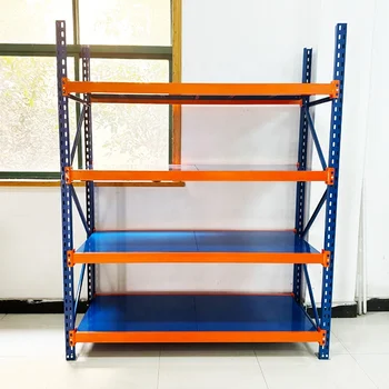 Large Long Span Warehouse Shelves Stacking Racks Heavy Duty Storage Warehouse Metal Shelf for Warehouse