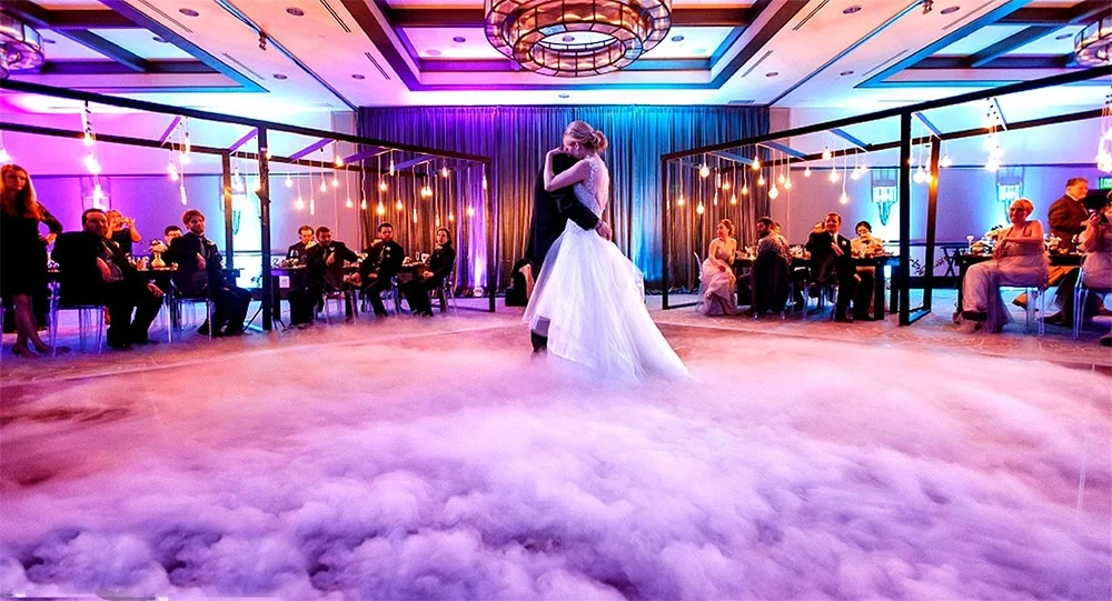 1500 Вт Dmx низкий уровень дыма Лежащая кладка Сухой Ледяной эффект запотевающая машина для сцены концепция Dj ночной клуб свадебное украшение для вечеринки