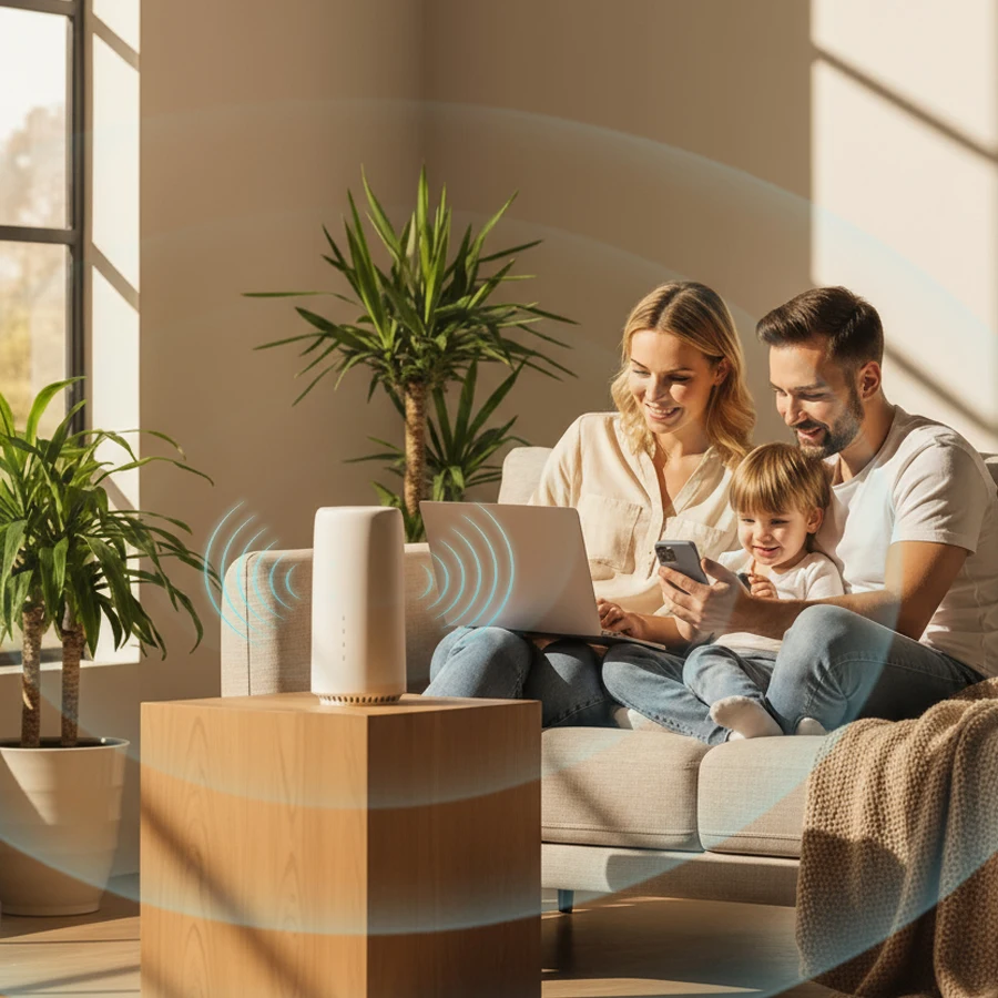 High-performance Globally Compatible Dual-network Backup Efficient Heat Dissipation Quiet Mobile Router