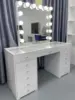 13 Drawer White Dressing Table