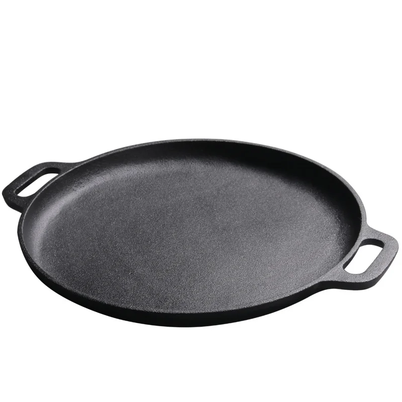 Hot Selling Cast Iron Griddle Flat Frying Pan Reversible Roasting BBQ Grill Pan  Griddle Pan - China Cast Iron Cookware and Cast Iron Casserole price