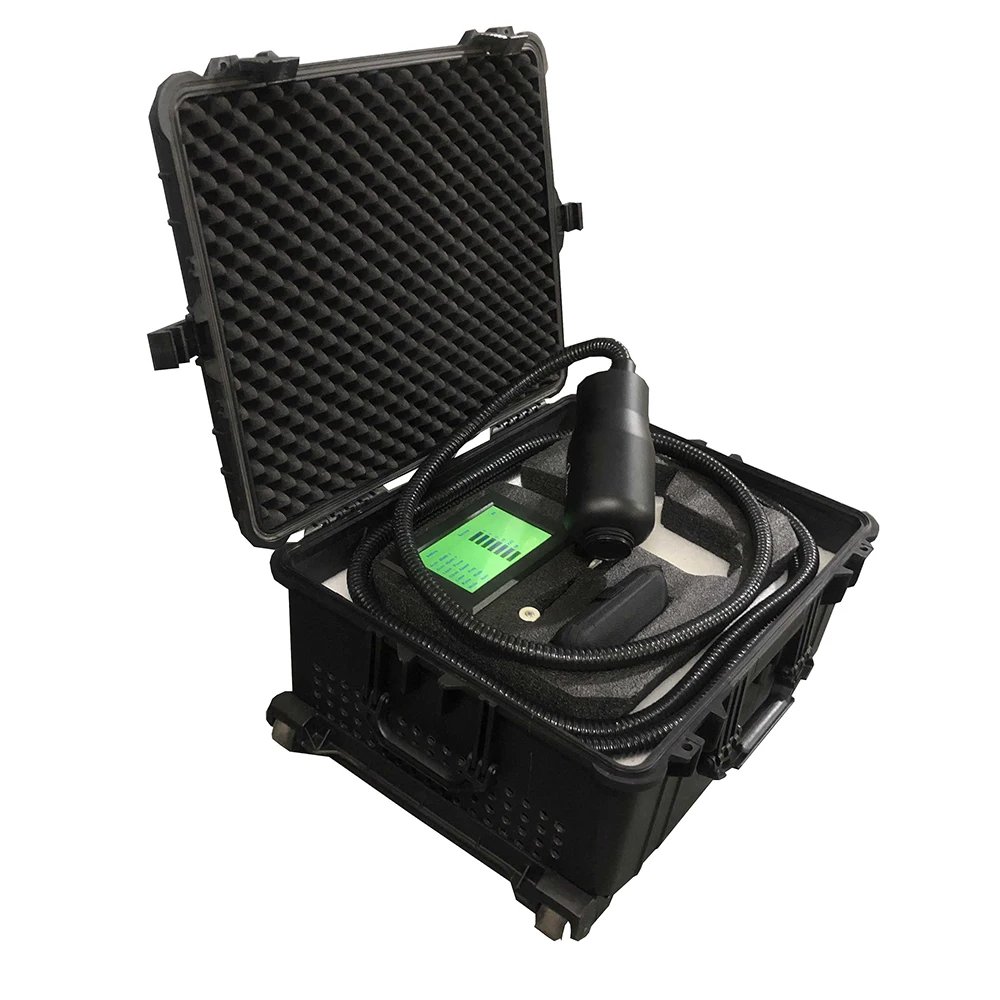 Dual Axis Laser Rust Removal Machine for Cleaning Outdoor with Suitcase 100W Mopa Laser