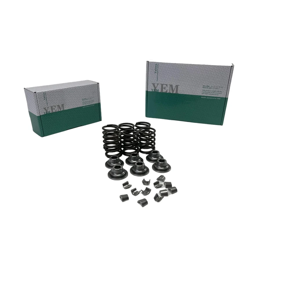 D1803 Valve Spring Kit Spring Seat & Retainer for Kubota Diesel Engine Parts