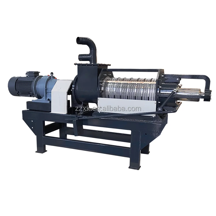 Automatic Poultry Manure Drying Dewatering Machine Farm Manure Dewatering Machine Pig Manure Separator Machine