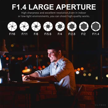 Viltrox 56MM F1.4 E STM AF Large Aperture Auto Focus Portrait Lens for  E-Mount APS-C Mirrorless Camera A9 A7RIV A7S A6600 detail image