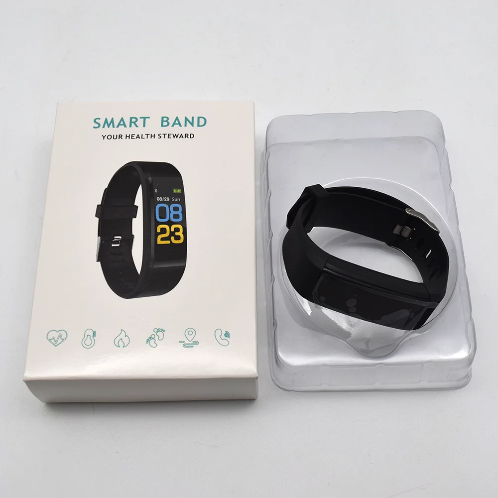 Smart Bracelet M3 115plus Fitness Tracker Watch Band M3c 115 Plus ...