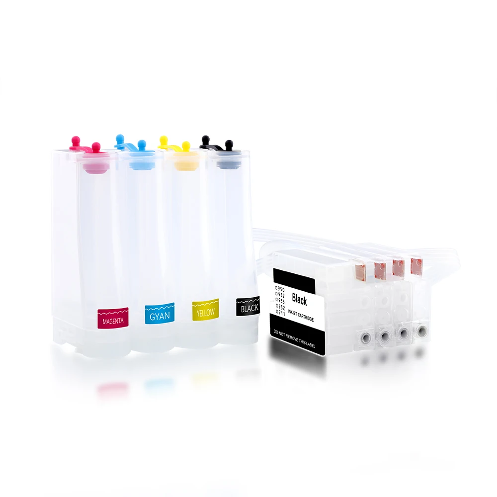 thumbnail interactive-video image 1 of Inkjetofficesupply Empty CISS Continuous Ink Supply System For HP Officejet Pro 8100, 8600, 8620, 8640, 8615 (950/951) 1 of 4