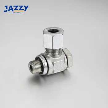 JAZZY DIN2353 compression fitting Banjo Fitting Ss Brass Tube to Tube Female Adjustable Standpipe Fitting Compression fitting