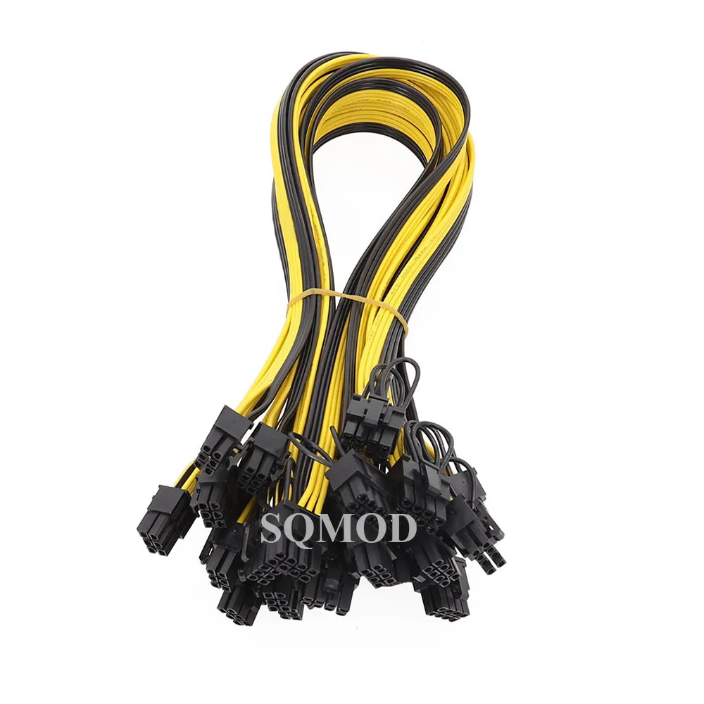 100cm 6 Pin To 8 Pin Gpu 1007 16awg 6pin To 6 2 Pcie Cable Buy 100cm