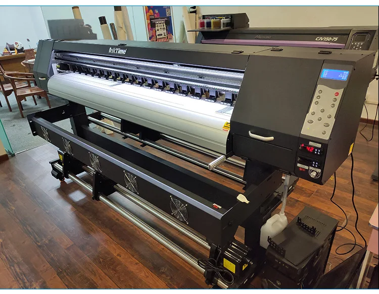 Industrial Digital Printing Wide Format Solvent Flex Banner Canvas Printer Inkjet Plotter