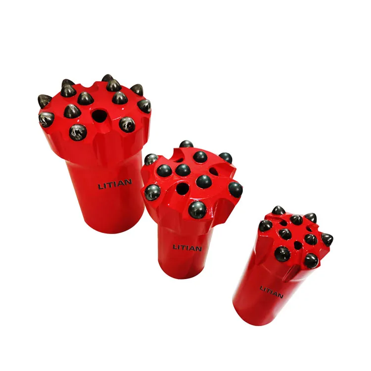 
 T45 Top Hammer Drilling Tools Mining Button Bit for Hydraulic Rock Drill