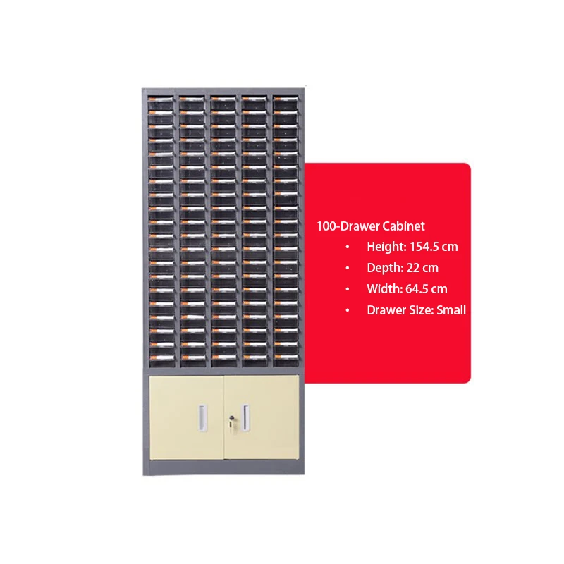 Cabinet metal compact cu 7 sertare pentru depozitarea pieselor de schimb în atelier de reparații sau garaj