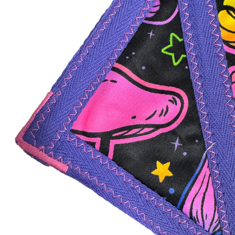 Zig Zag Flow Star Spinning Cloth Rave Festival Accessories Dancing Handkerchief Dapo Star