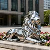Lying lion model