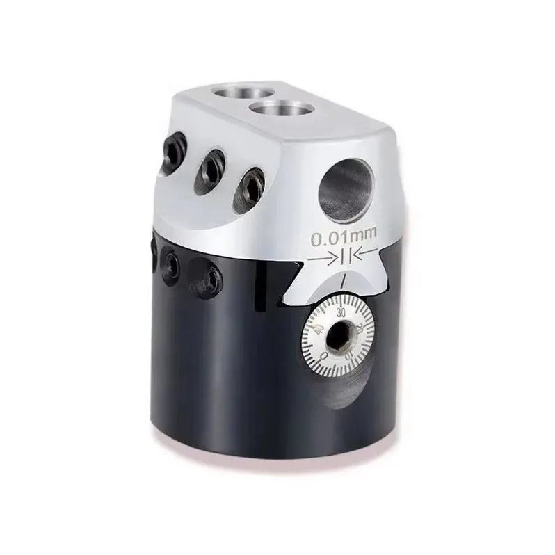 TEBAK F1 Boring Head Lathe Boring Bar Milling Holder 50/75mm 2/3 Inch Boring Head Connection for Milling Machine Tools