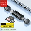 เครื่องอ่านการ์ด 2.0 SD+TF แบบสองช่อง (รุ่น Hengda)