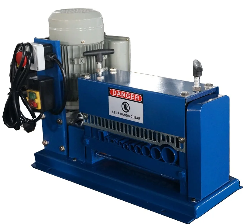 Copper Wire Making Machine Automatic and Manual Dual Using Scrap Wire Stripping and Cutting Machine with High Capacity