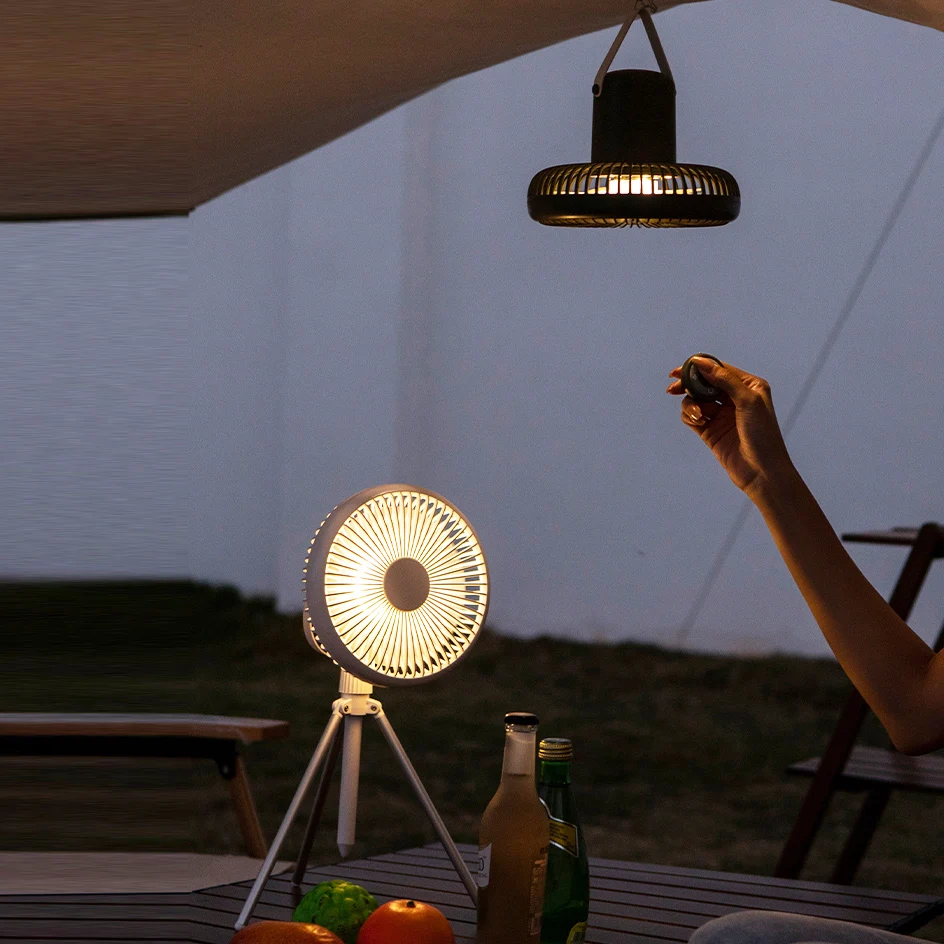 Flexible Tripod Rotating Summer Potable Fans Multifunction Usb