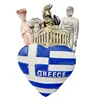 Aimant de réfrigérateur grec