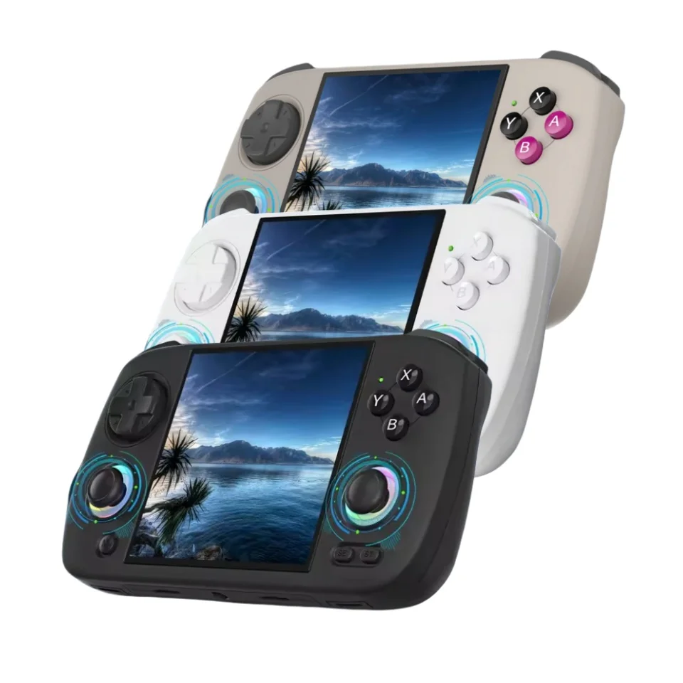 Console Rétro RG CubeXX – 8000 Jeux Intégrés, Écran IPS 3,95”, WiFi 5G, Joystick LED