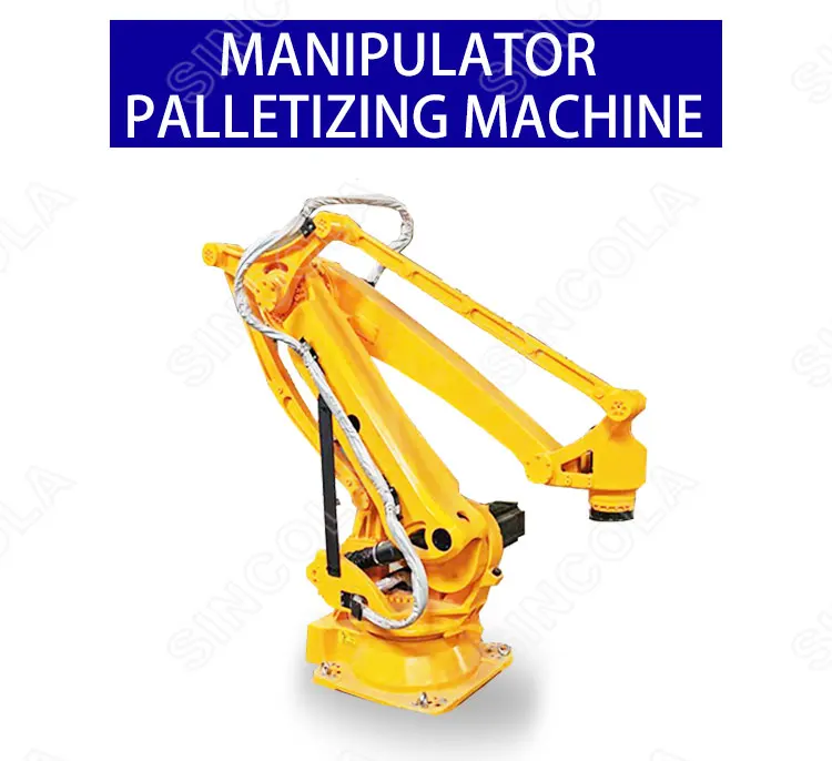Automatic Bagged Palletizing Robot for Cement & Mortar