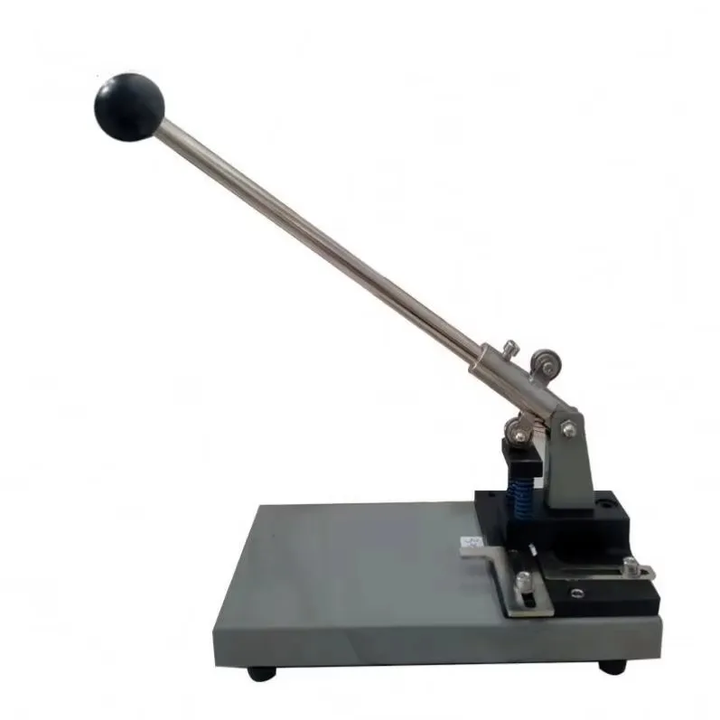 TEBAK Factory Price Heavy Duty Manual PVC Business Card Book Paper Round Corner Rounding Cutting Machine