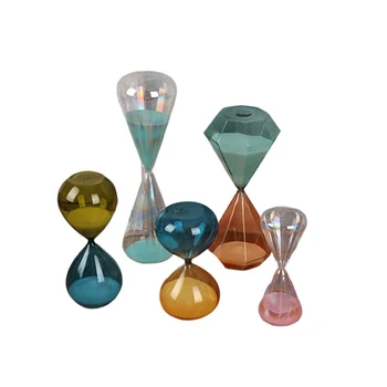 Hot sale hourglass sand timer half hour glass sand timer sand glass for home decoration