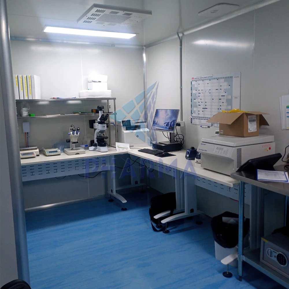 product-PHARMA-Biological laboratory ISO 678 prefab modular air clean room-img-1