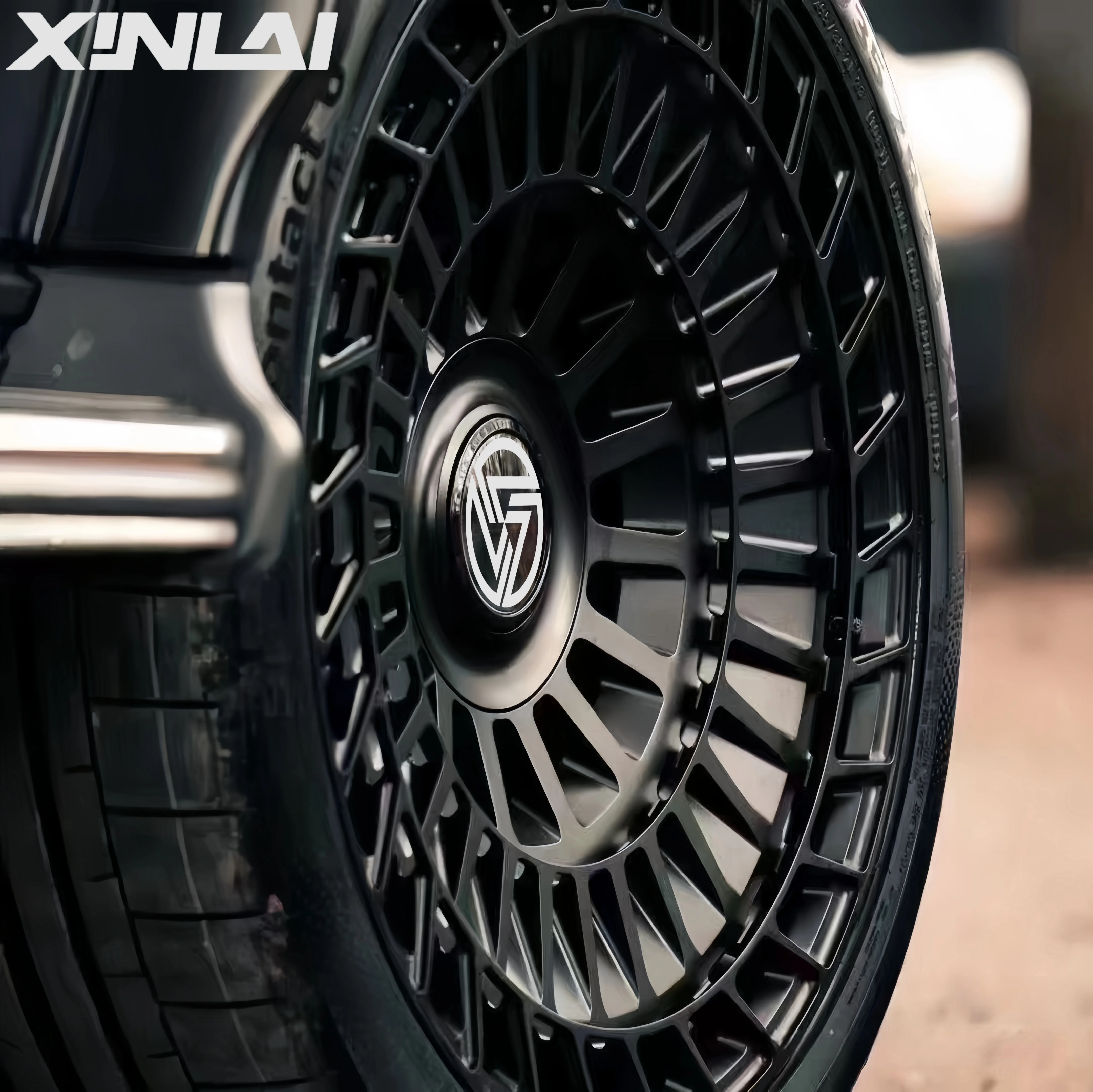 XINL Custom High Quality Black Concave Forged Wheels 22 23 Inch Deep Dish Wheels Car Rims for Mercedes-Benz G63 - Image 2