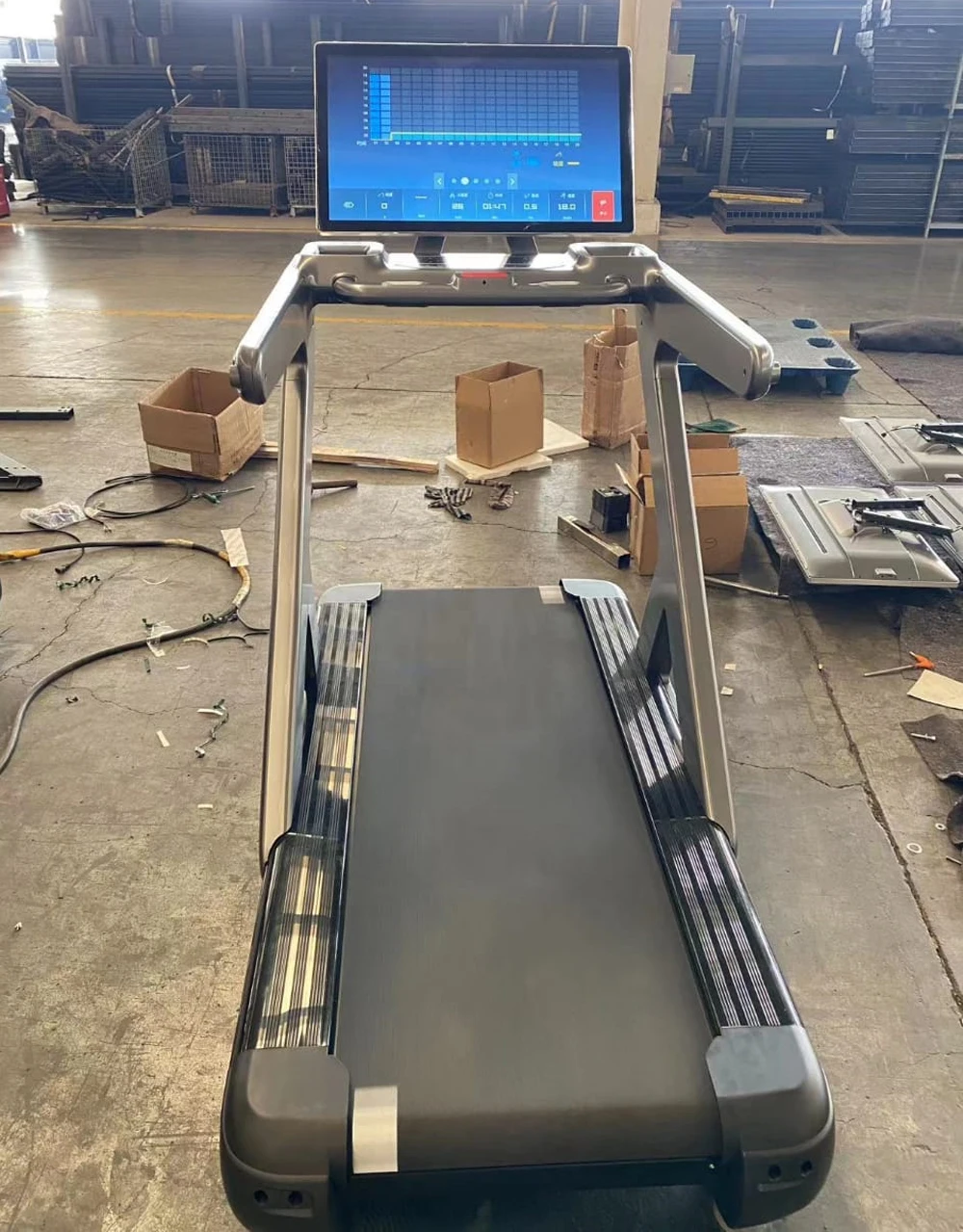 Ce Certified Gym Use Commercial Motorized Electric Treadmill With Touch