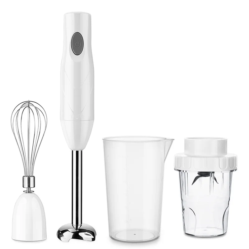 4-in-1 Stainless Steel 1100W Immersion Hand Stick Blender Mixer Vegetable Meat 