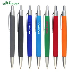 Wholesale Cheap Promotion Gift Pens Multicolor Plastic Ballpoint Pen with Custom Logo Hotel Pens