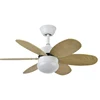 White-White/Natural Wood
