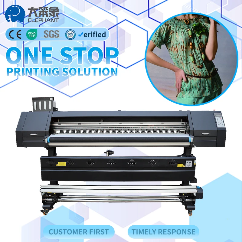 High Quality Sublimation Printer Machine for Basketball Clothes  Printing 1.8m Sublimation Printer