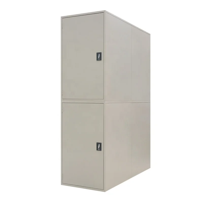 Контейнеры для хранения велосипедов на открытом воздухе, двухуровневый велосипедный шкафчик