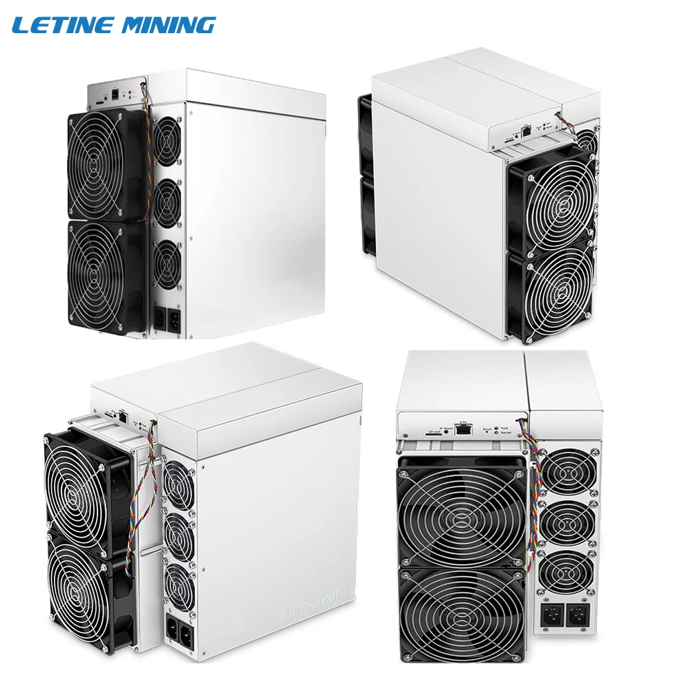 Lowest Antminer T21 190Th 180Th 3610W Antminer T21 BTC Mining Machine  SHA-256 Algorithm Bitcoin Miner T21 S21+ S21 Pro S21 XP