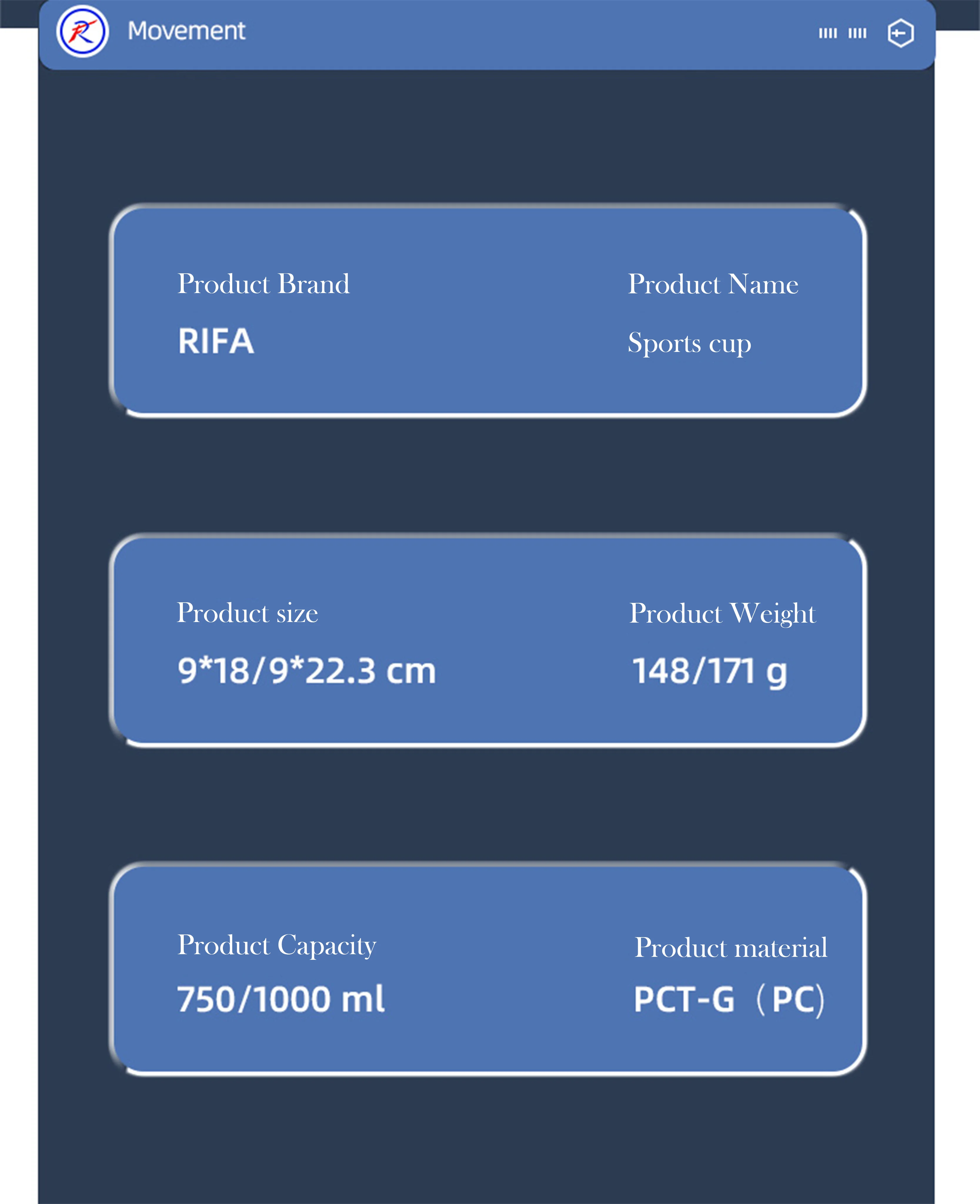 TRITAN Direct Drinking Gym Water Bottle High-Temperature Resistant PC Material Hot Protein Sports Fitness Travel Cup for Adults